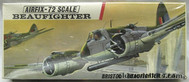 Airfix 1/72 Bristol Beaufighter T.F.X. - Type Three Logo Issue, 283 plastic model kit